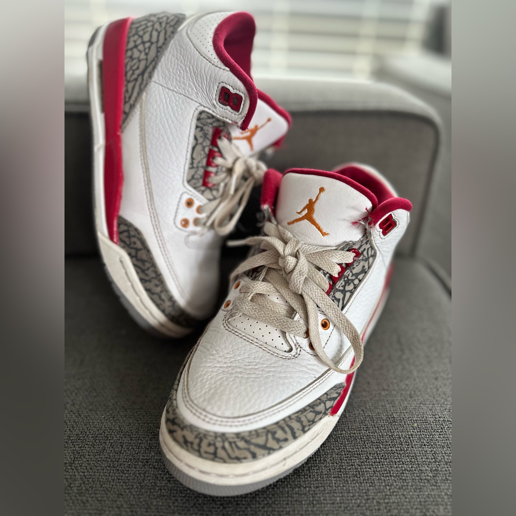 Jordan Kids Air Jordan 3 "Cardinal" Sneakers